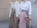 汉服半袖混搭穿搭女生，汉服半袖混搭穿搭女生图片